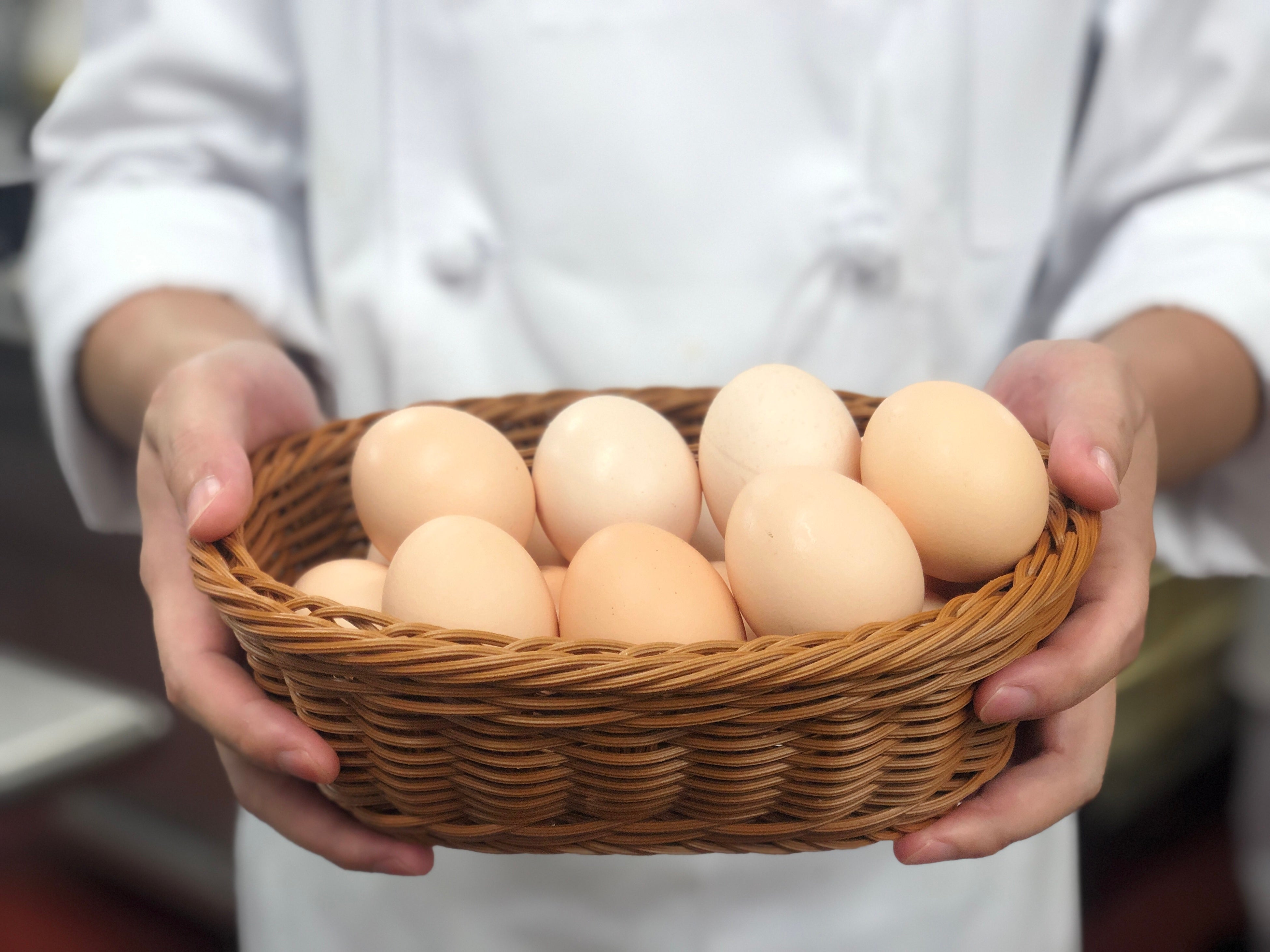 ホテルニューオータニ オリジナルの「玄米卵」