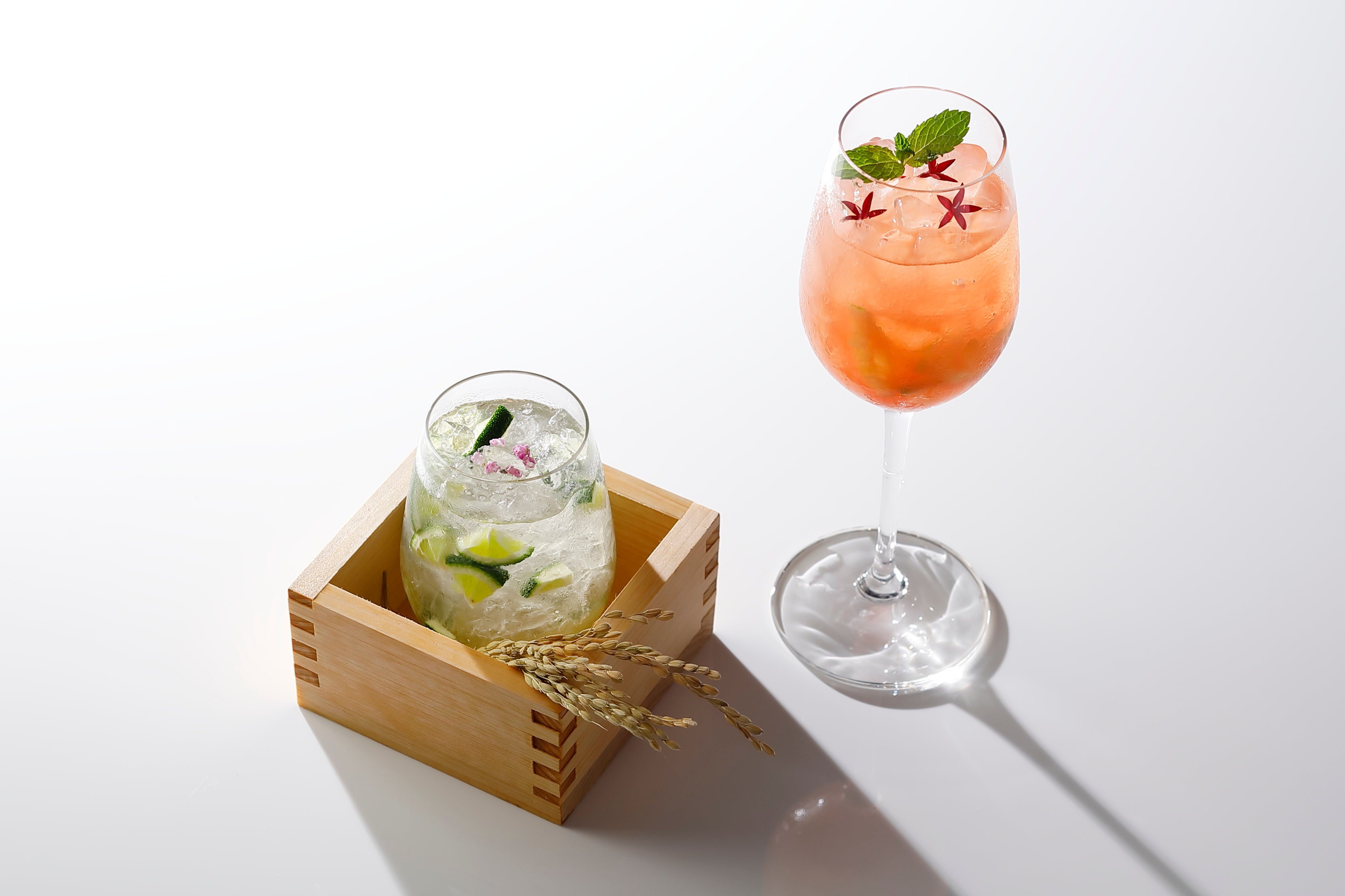 左：米ピリーニャ、右：フォフォ フルッタ