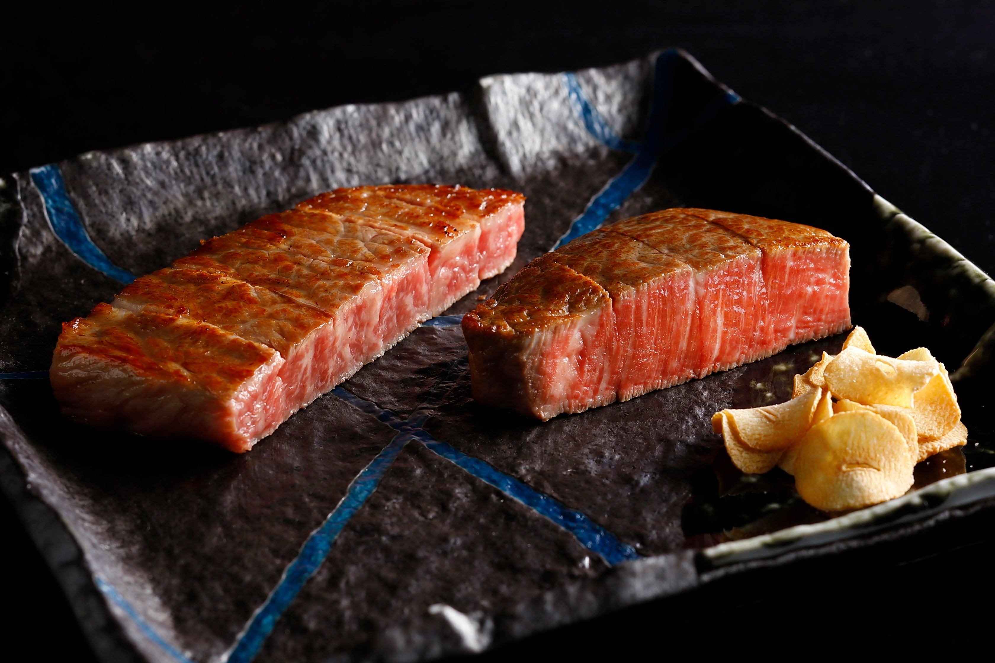 石心亭　博多和牛食べ比べコース