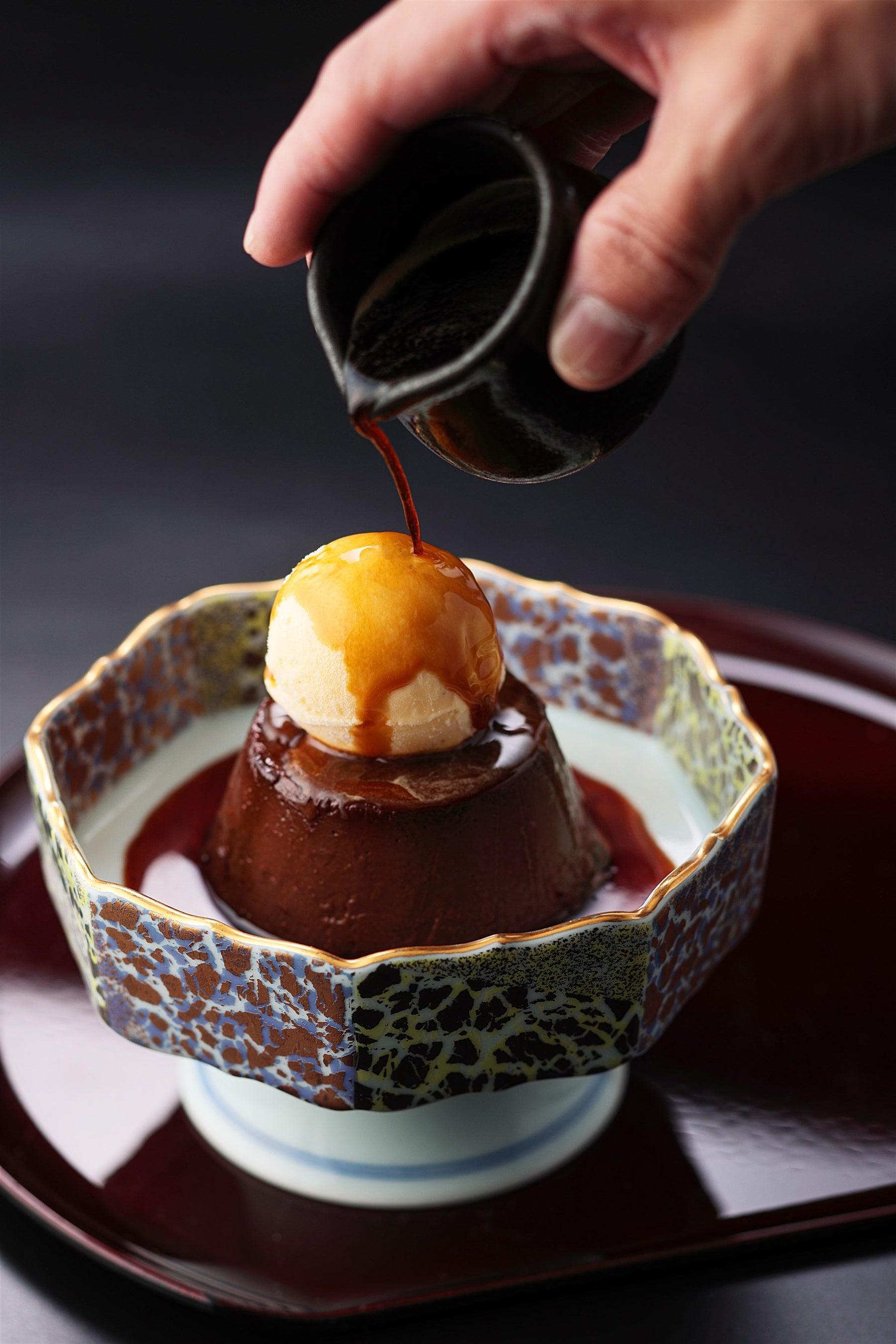 チョコプリン出品 守山乳業 公式ストア チョコレートプリン プラス 551g 12本