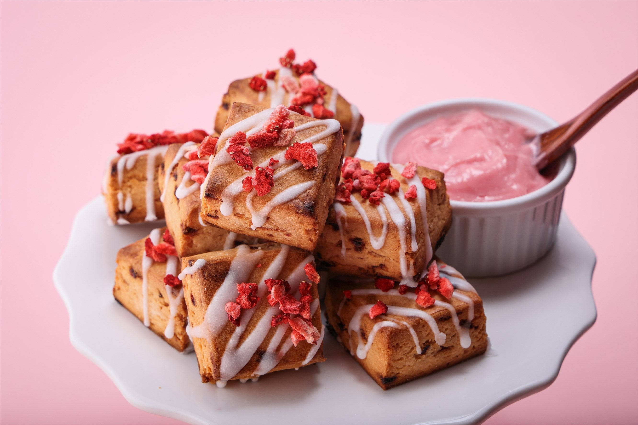 いちごのスコーン