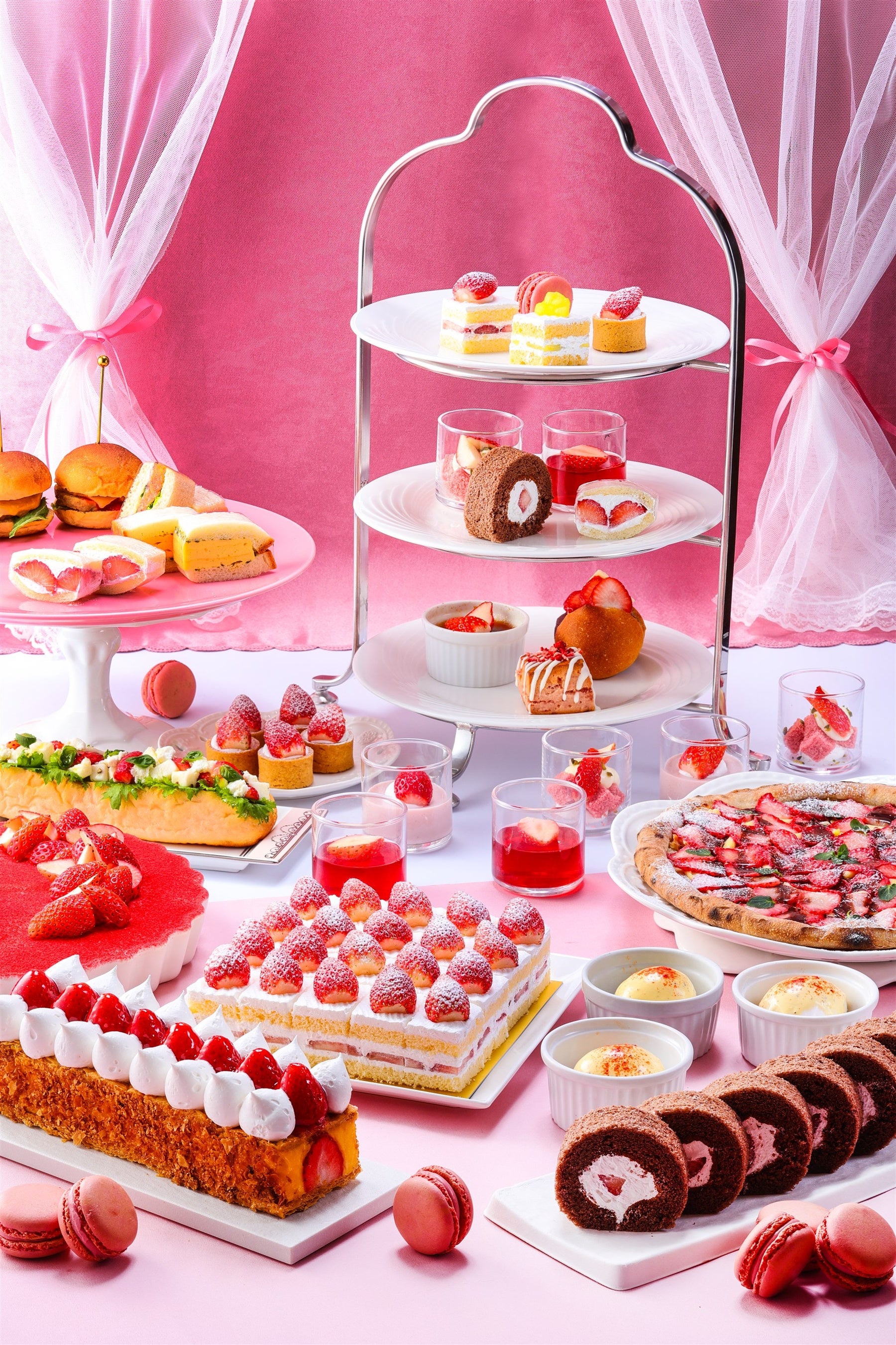 いちごパフェデニムリメイクチャーム★オーダー・お取置き いちごパフェデニムリメイクチャーム☆オーダー・お取置き