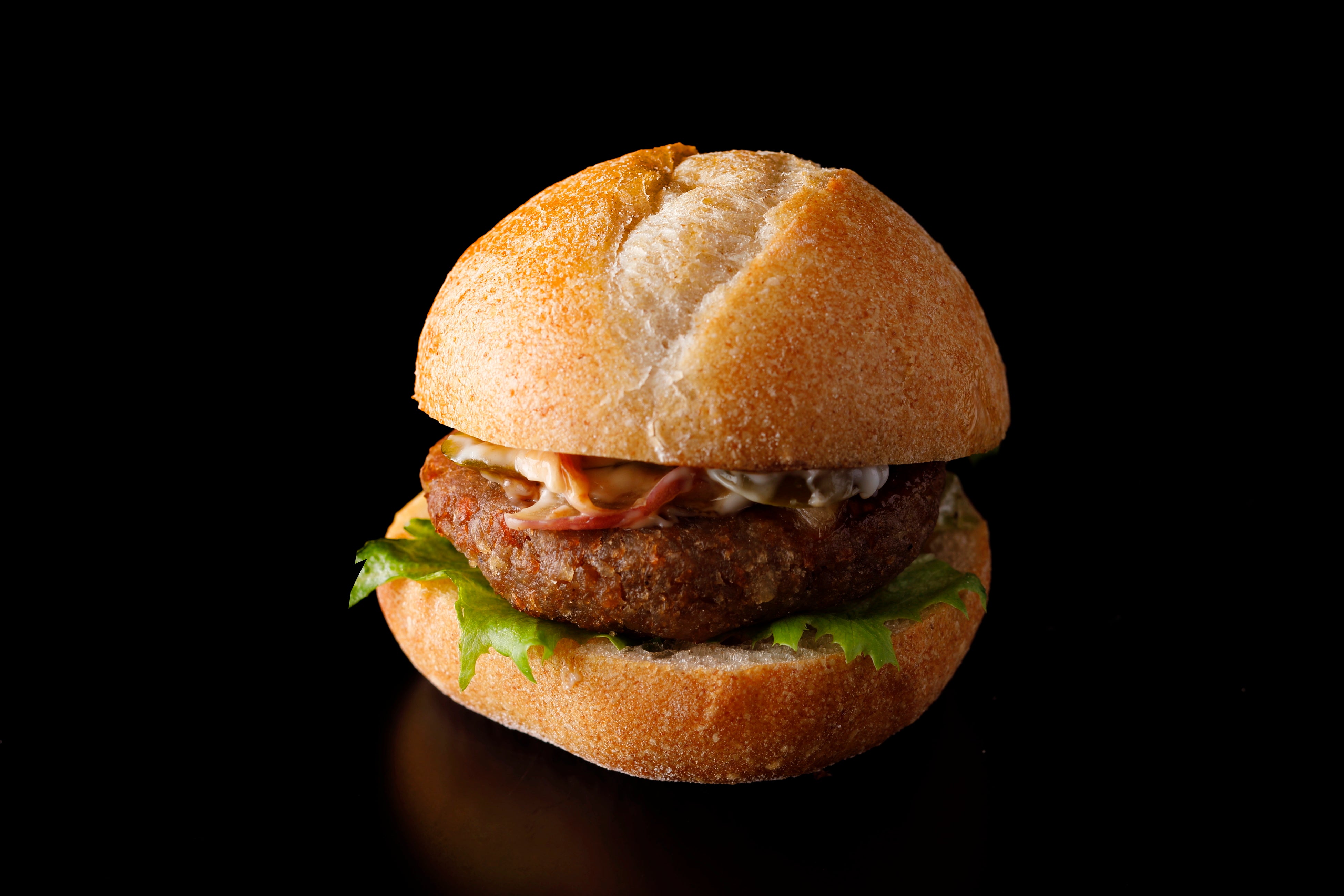 ”TERIYAKI”ソイミートバーガー