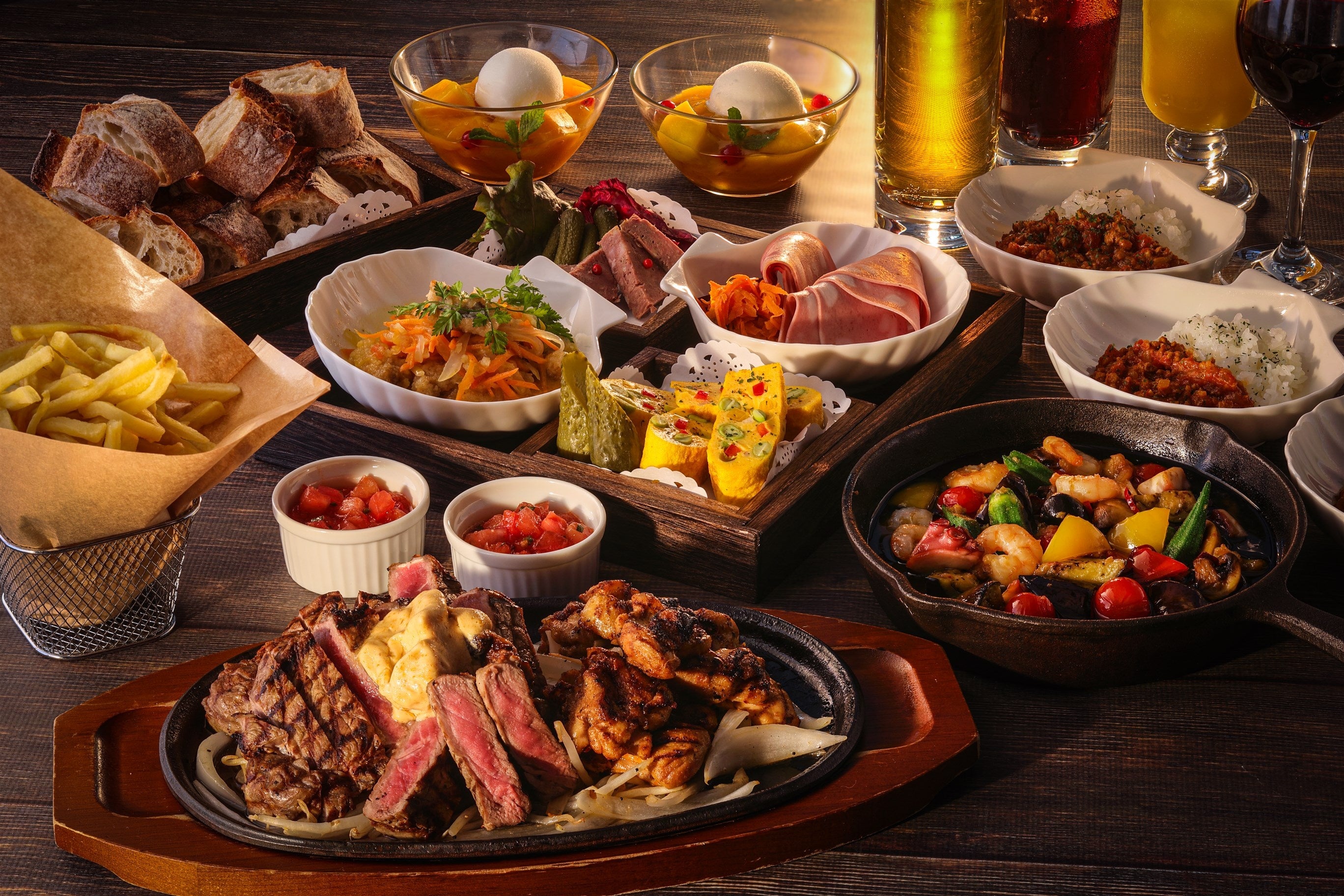 お庭でビストロセット