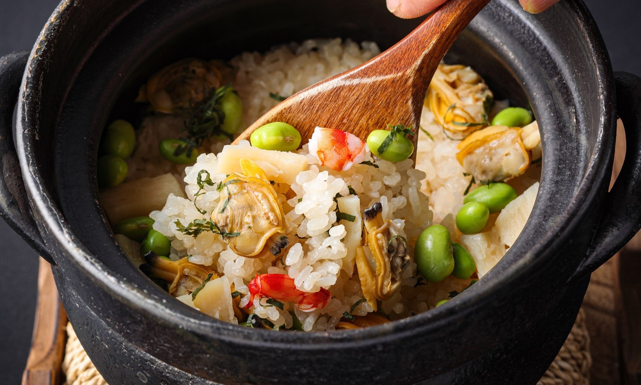 海鮮炊き込みご飯(￥15,400コース)
