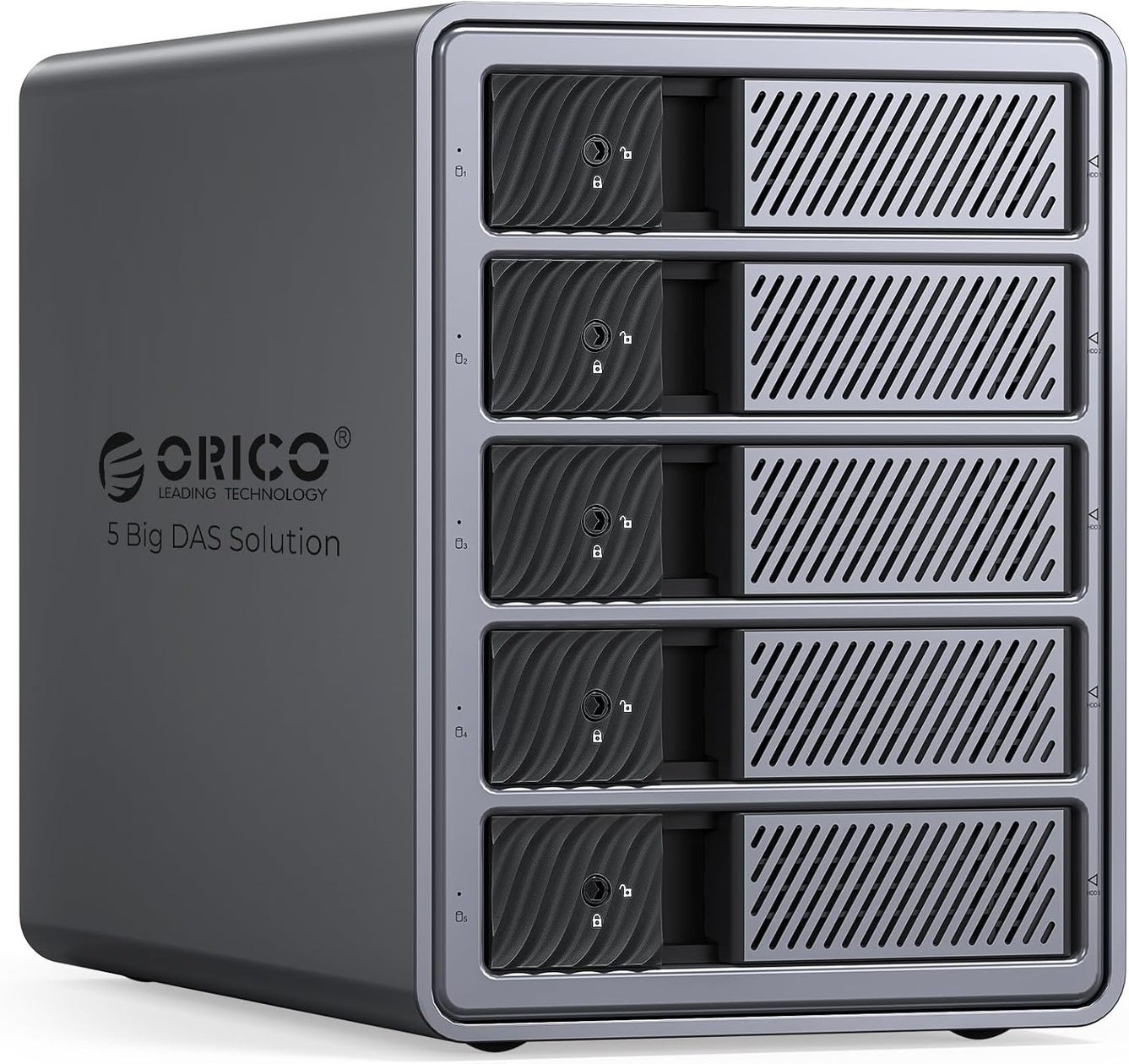 ORICO、最大110TB対応の5ベイ3.5インチHDDケースを発表——大容量データを安全・高速・安定に保存するストレージソリューション