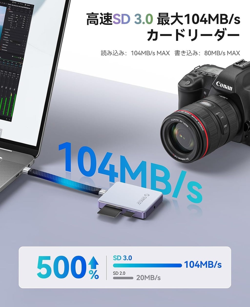 ORICO、40Gbps USB4対応デュアルベイM.2 NVMeクローンドックを発表——ワンクリックオフラインクローン・最大8TB対応・アルミ一体型放熱でデータ移行とバックアップを効率化