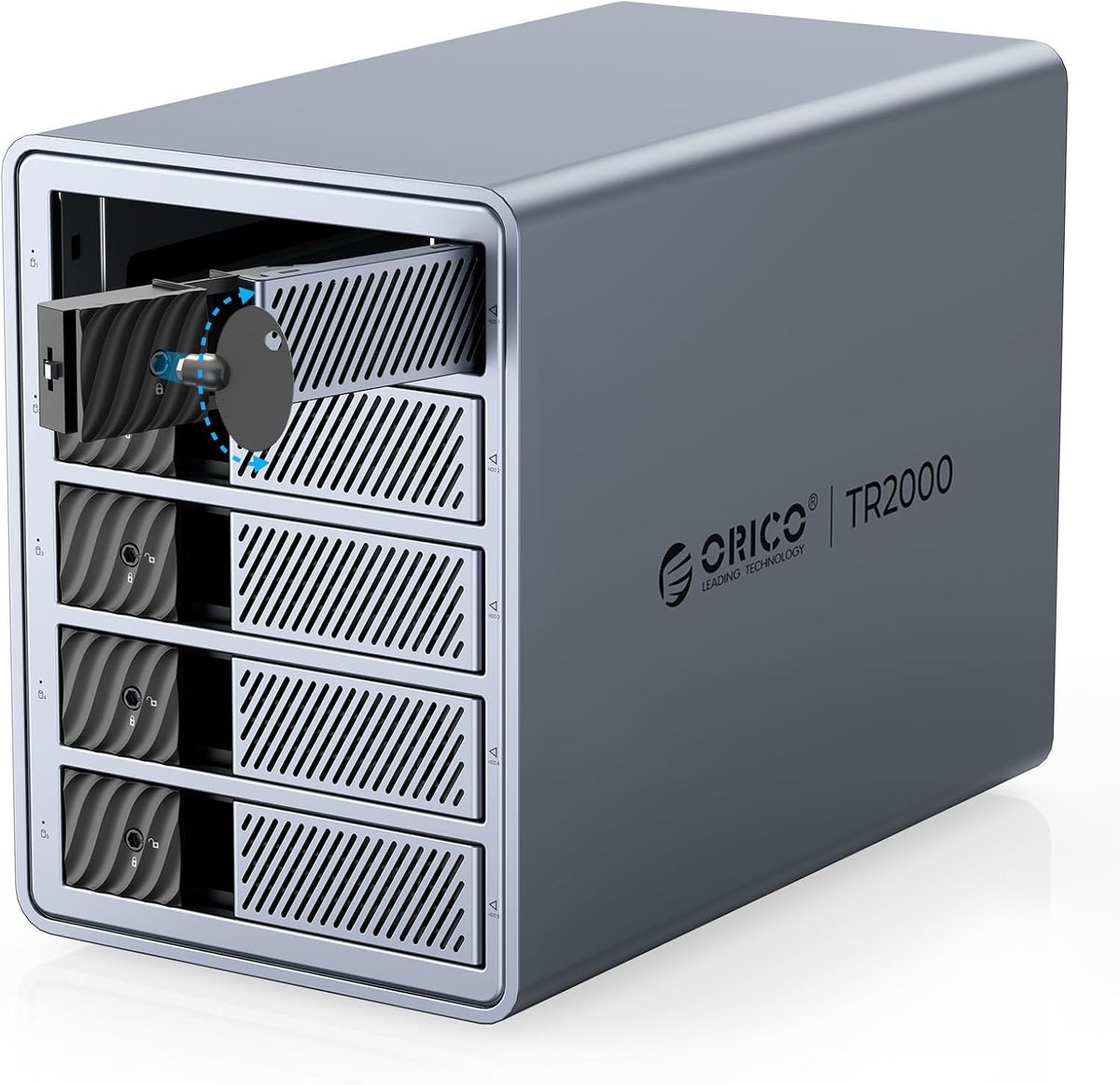 ORICO、20Gbps対応の5ベイRAID HDDケースを発表 最大130TB・ハードウェアRAID 0/1/5/10対応
