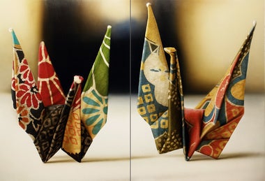 Origami 3. Adam et Ève 160 x 230