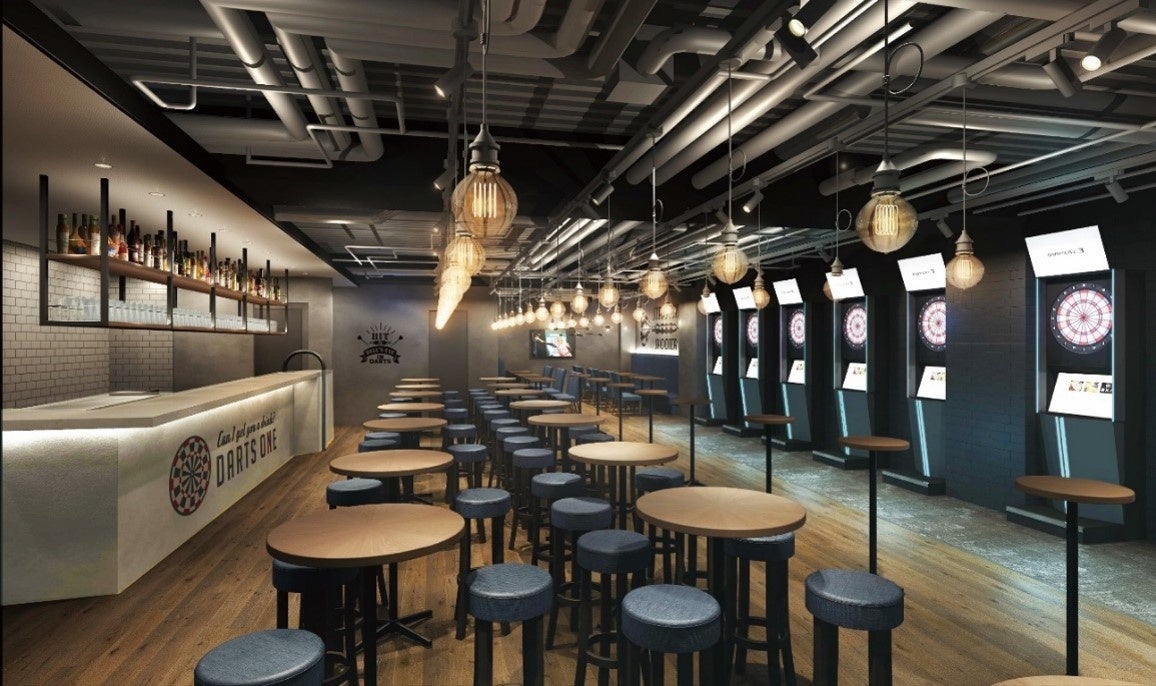 チャージ料無料!オールゲーム100円!東京・上野に新業態「ダーツワン」オープン!最新機種9台、軽食&120種類以上のドリンクも! チャージ料無料!オールゲーム100円!東京・上野に新業態「ダーツワン」オープン!最新機種9台、軽食&120種類以上のドリンクも!