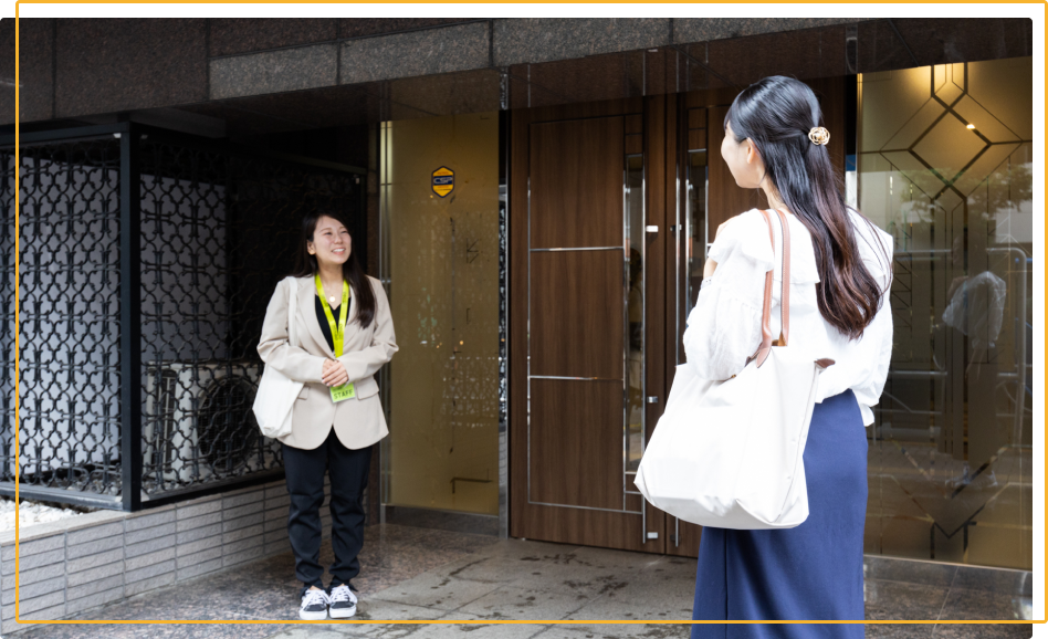 ④近くのポートへLUUPを返却して物件へ