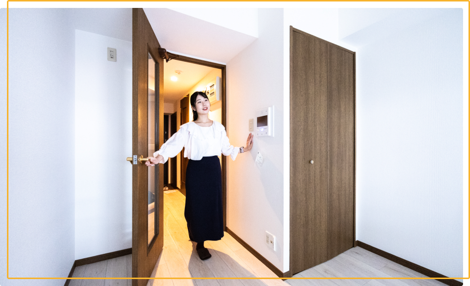 ⑥お部屋をゆっくりセルフ内見