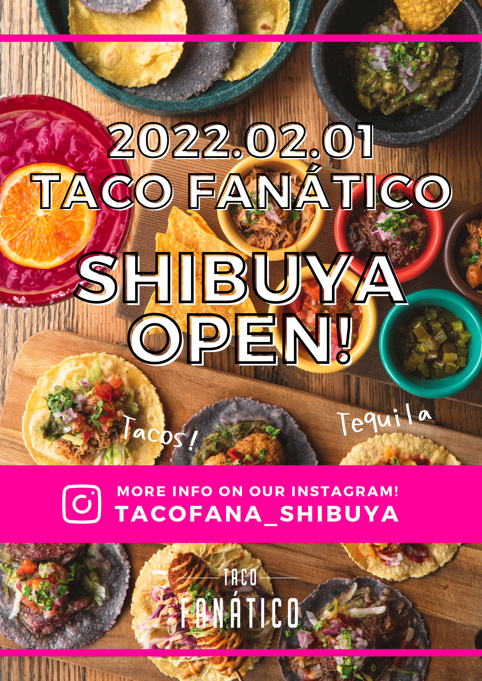 オープン告知ポスター