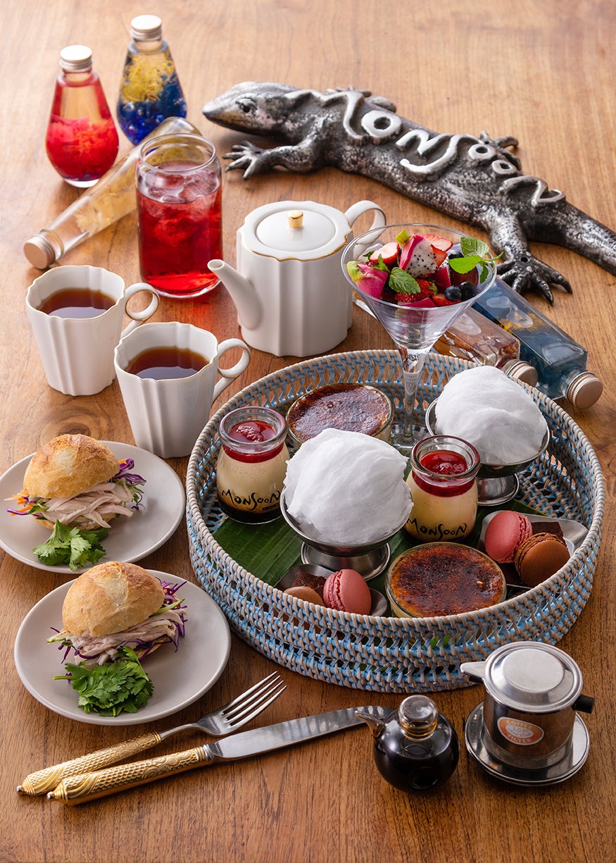 【代官山店限定】モンスーン アフタヌーンティーセット