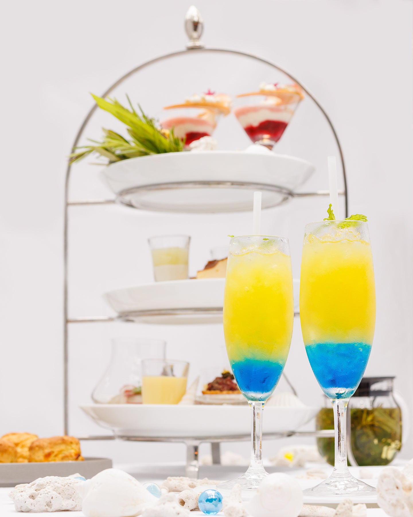 ステラート サパークラブ「サマートロピカルアフタヌーンティー」乾杯酒