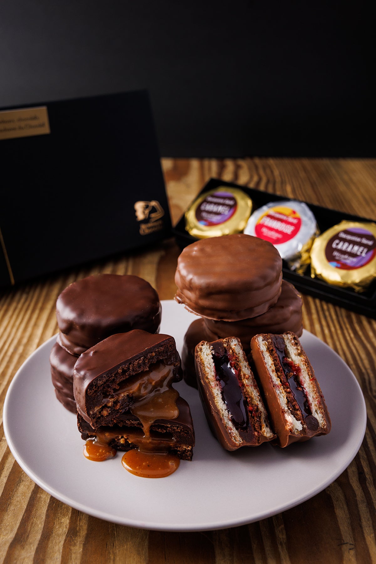 生チョコダックワーズサンド