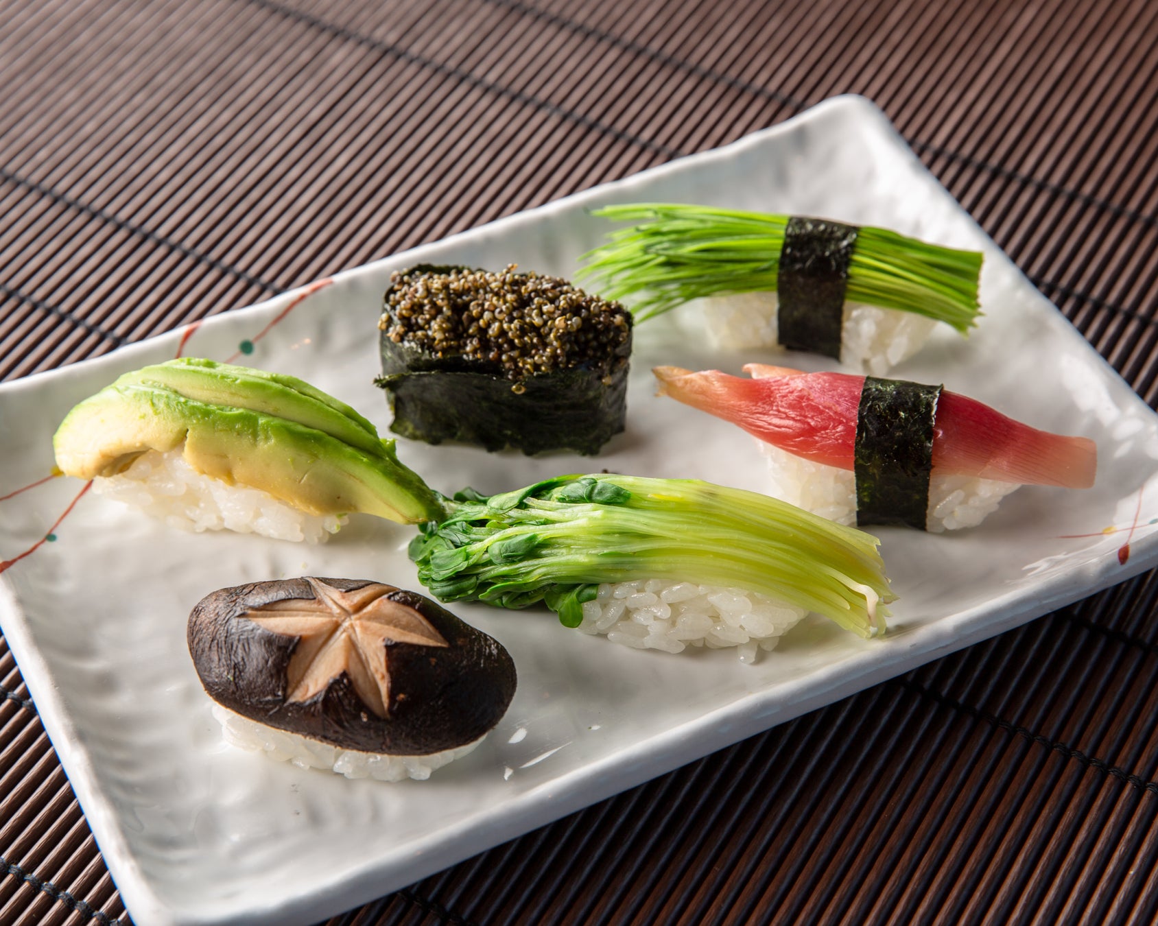 ヴィーガン握り6貫/1,485円(税込)