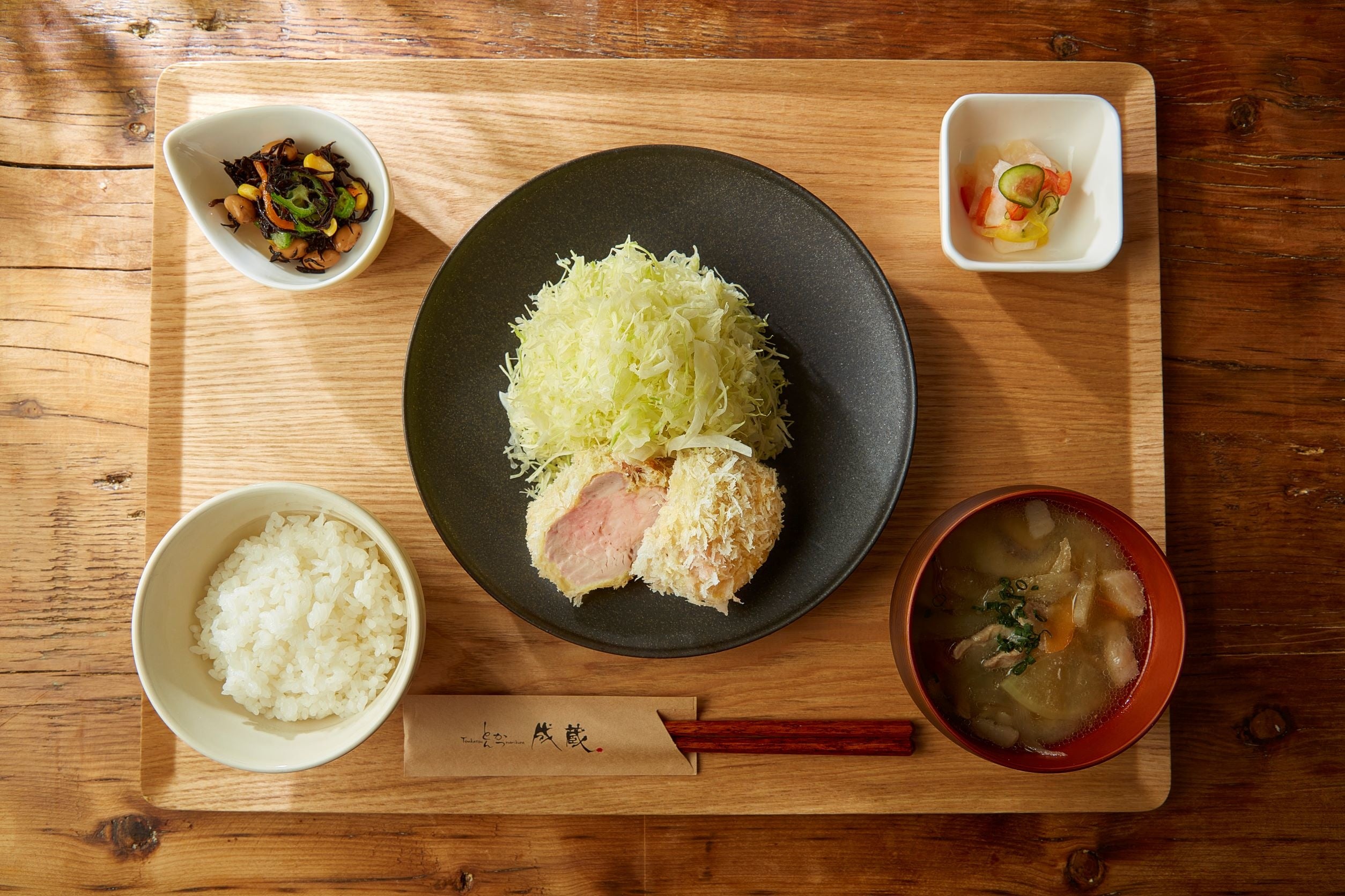 とんかつ成蔵の名物シャ豚ブリアン（豚フィレカツ）