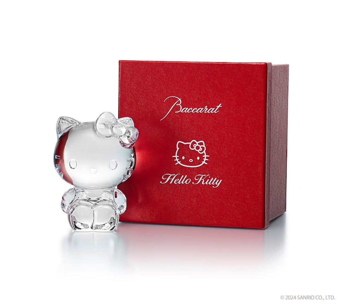 Hello Kitty 生誕50周年！ バカラ ハローキティ登場 | バカラ