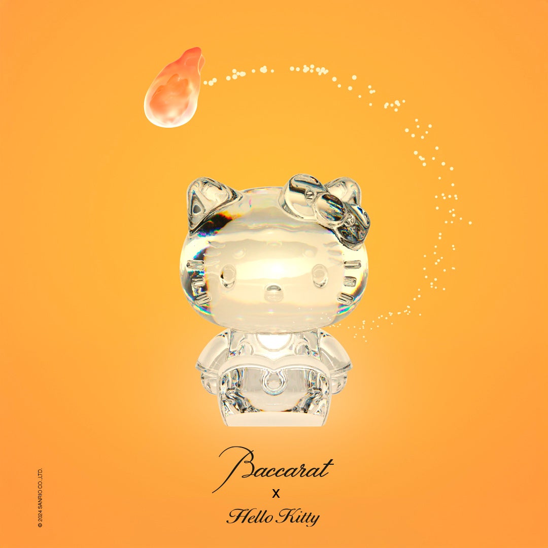 Baccarat キティちゃん Hello Kitty Figurine | Baccarat United States