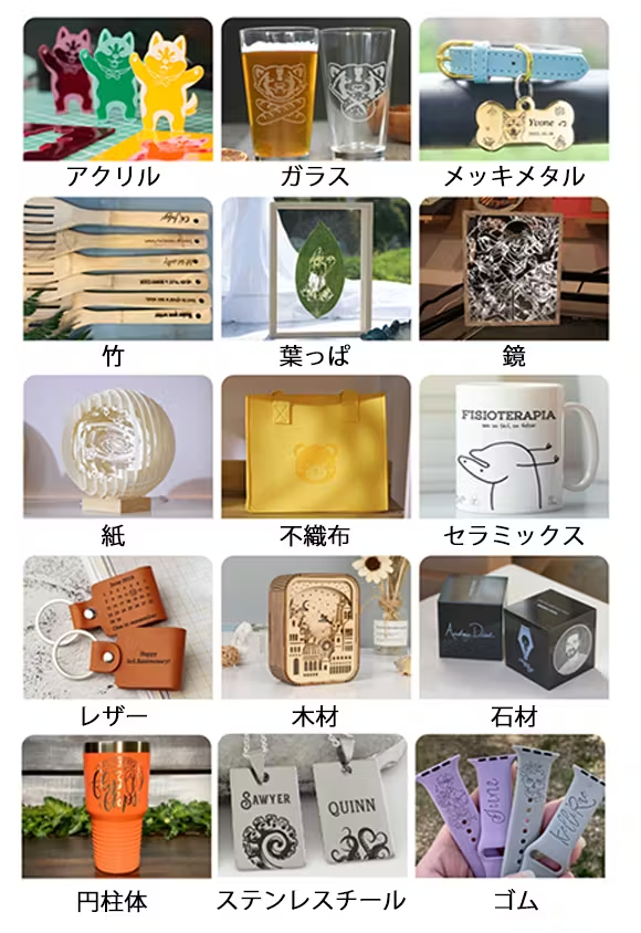 初心者から上級者まで対応した小型スマートレーザー彫刻機「Pixi」日本