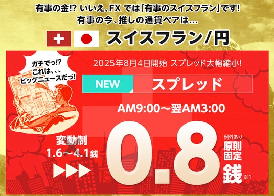専用商品❤️2点。おまとめ ヒロセ通商：LION FXにおけるスイスフラン/円スプレッド縮小の