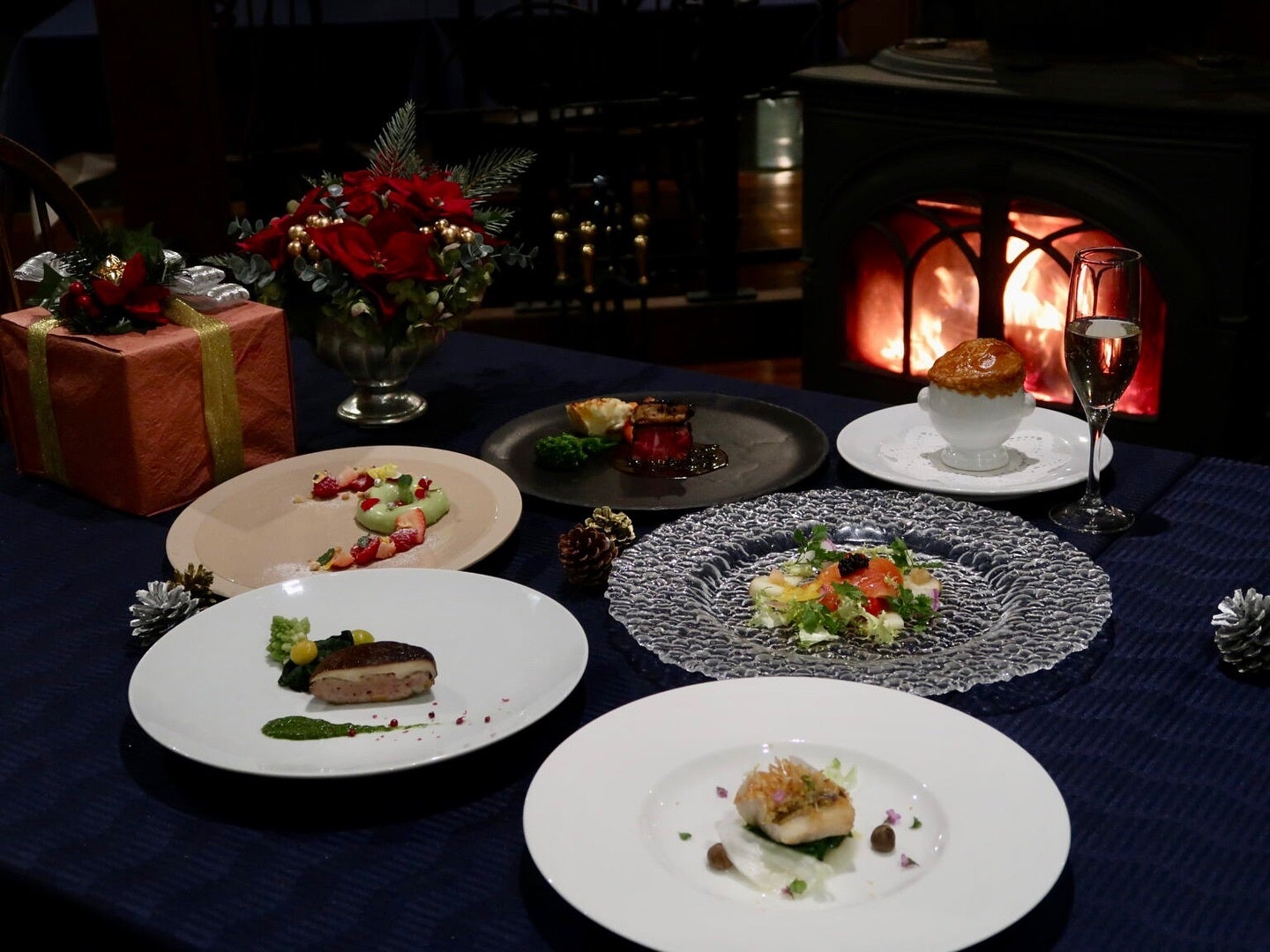 クリスマス宿泊プランディナー(イメージ)