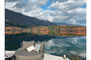「ao LAKESIDE CAFE」&「Hakuba Zekkei Sauna “ao”」三段紅葉が彩る青木湖で、この時期だけの特別な体験を。
