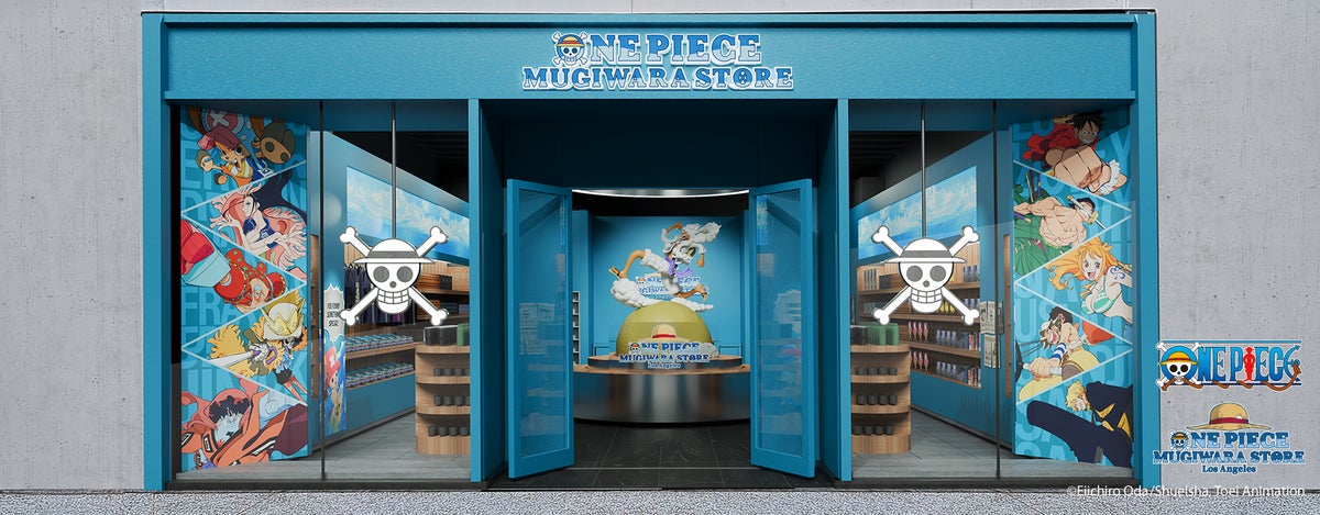 ONE PIECE MUGIWARA STORE Los Angeles opening announcement art