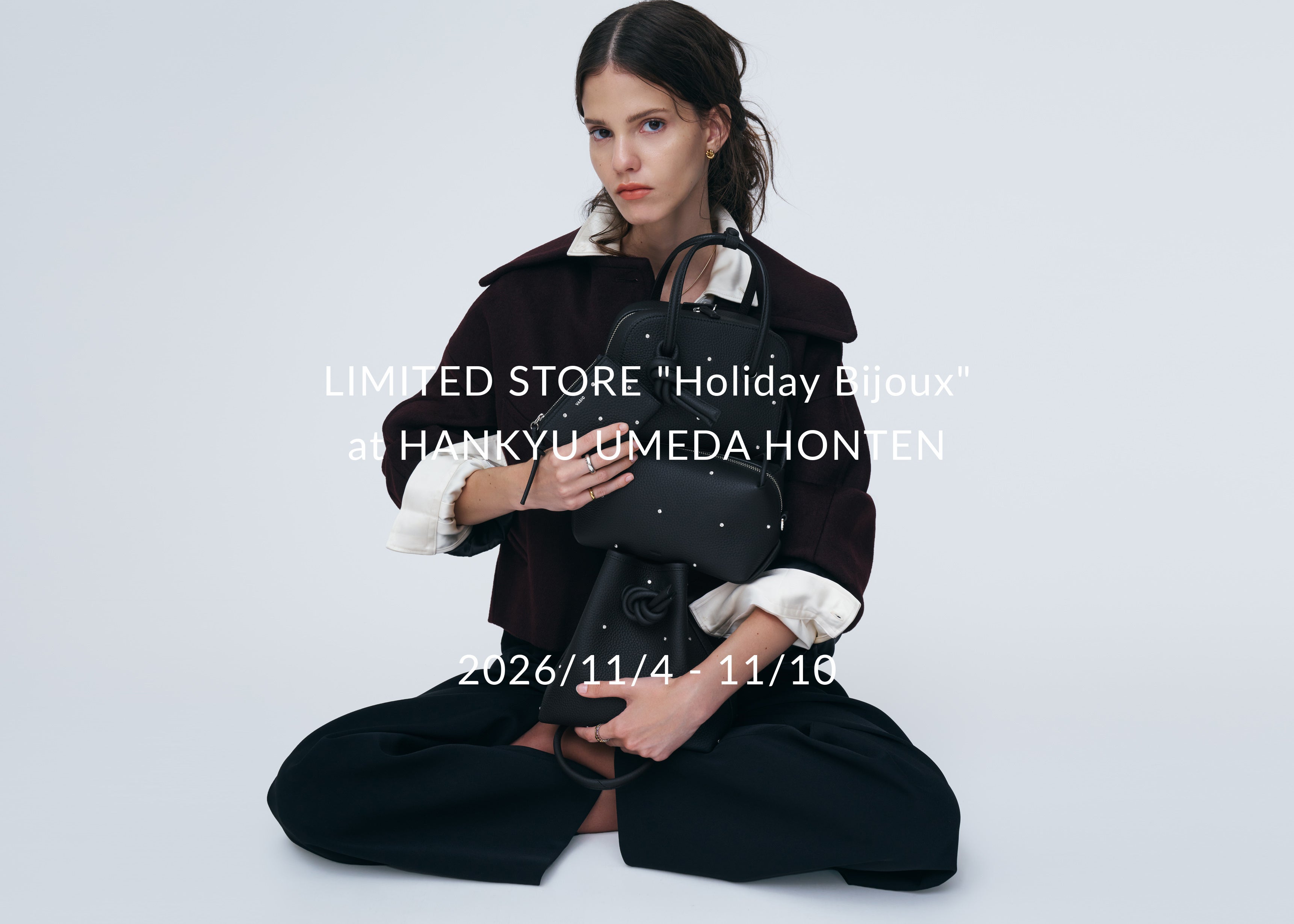 【VASIC】11月4日(水)より、阪急うめだ本店にてホリデーコレクションを展開するLIMITED STOREを開催。
