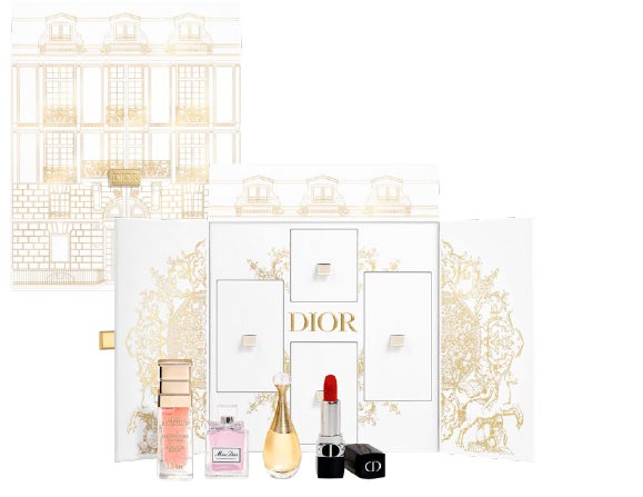ゴールドに煌めく庭園が描かれたディオール モンテーニュ コフレが登場 ゴールドに煌めく庭園が描かれたディオール モンテーニュ コフレが登場