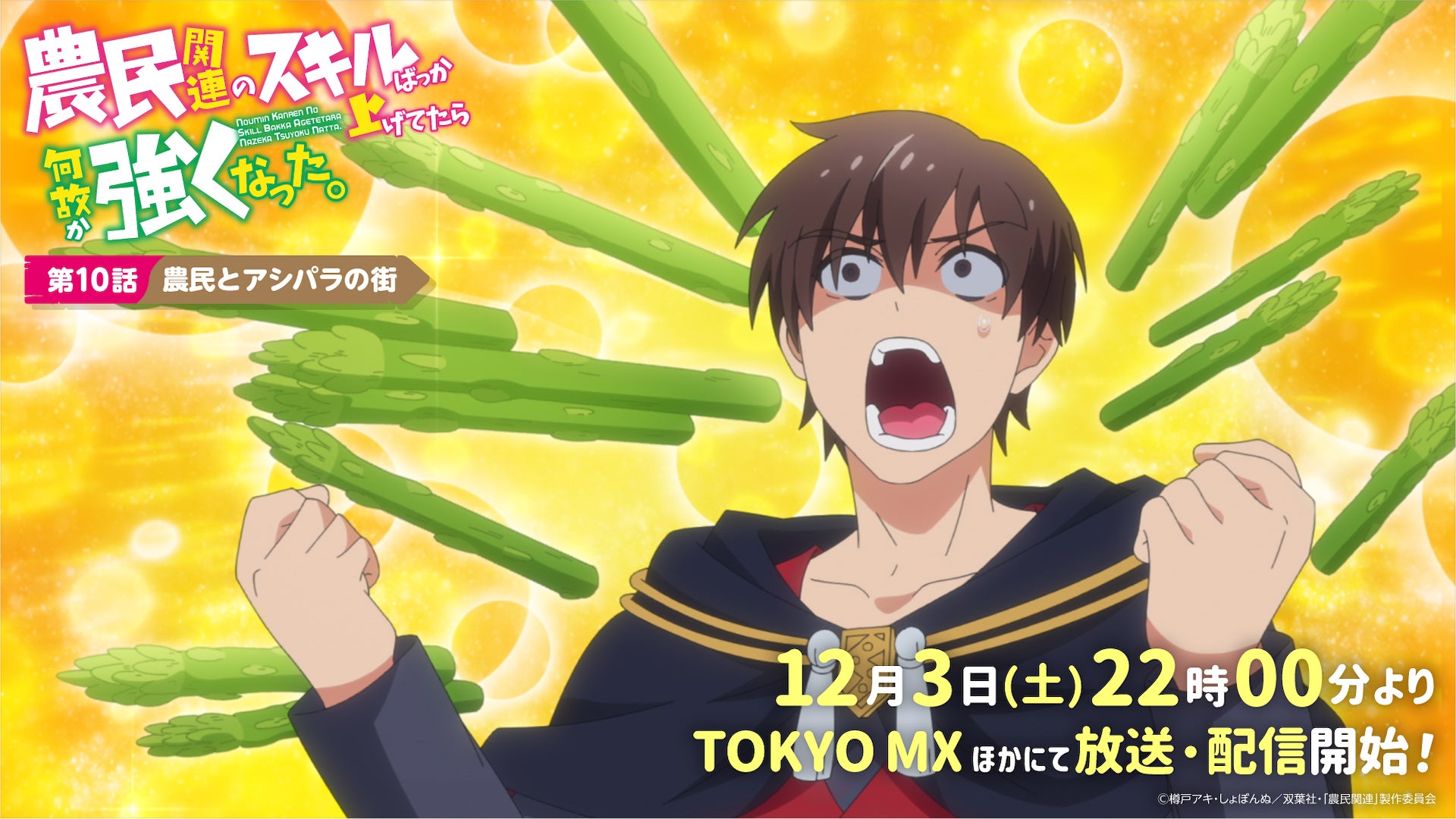TVアニメ『農民関連のスキルばっか上げてたら何故か強くなった。』2022