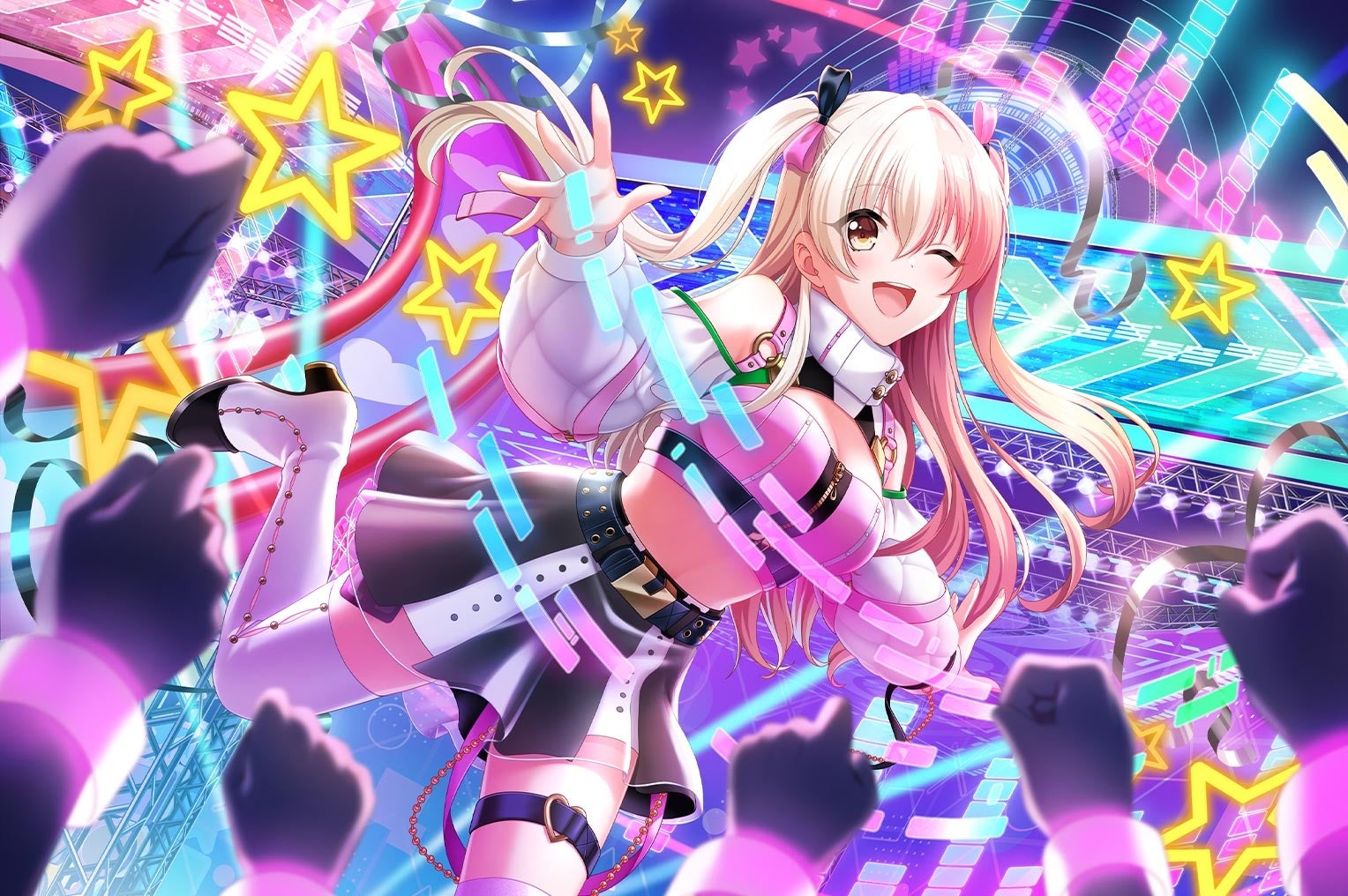 αβ1 ヴァイス D4DJ RR&TD&PR以下4コン＋先攻後攻マーカー スマートフォン向けリズムゲーム「D4DJ Groovy Mix」イベント