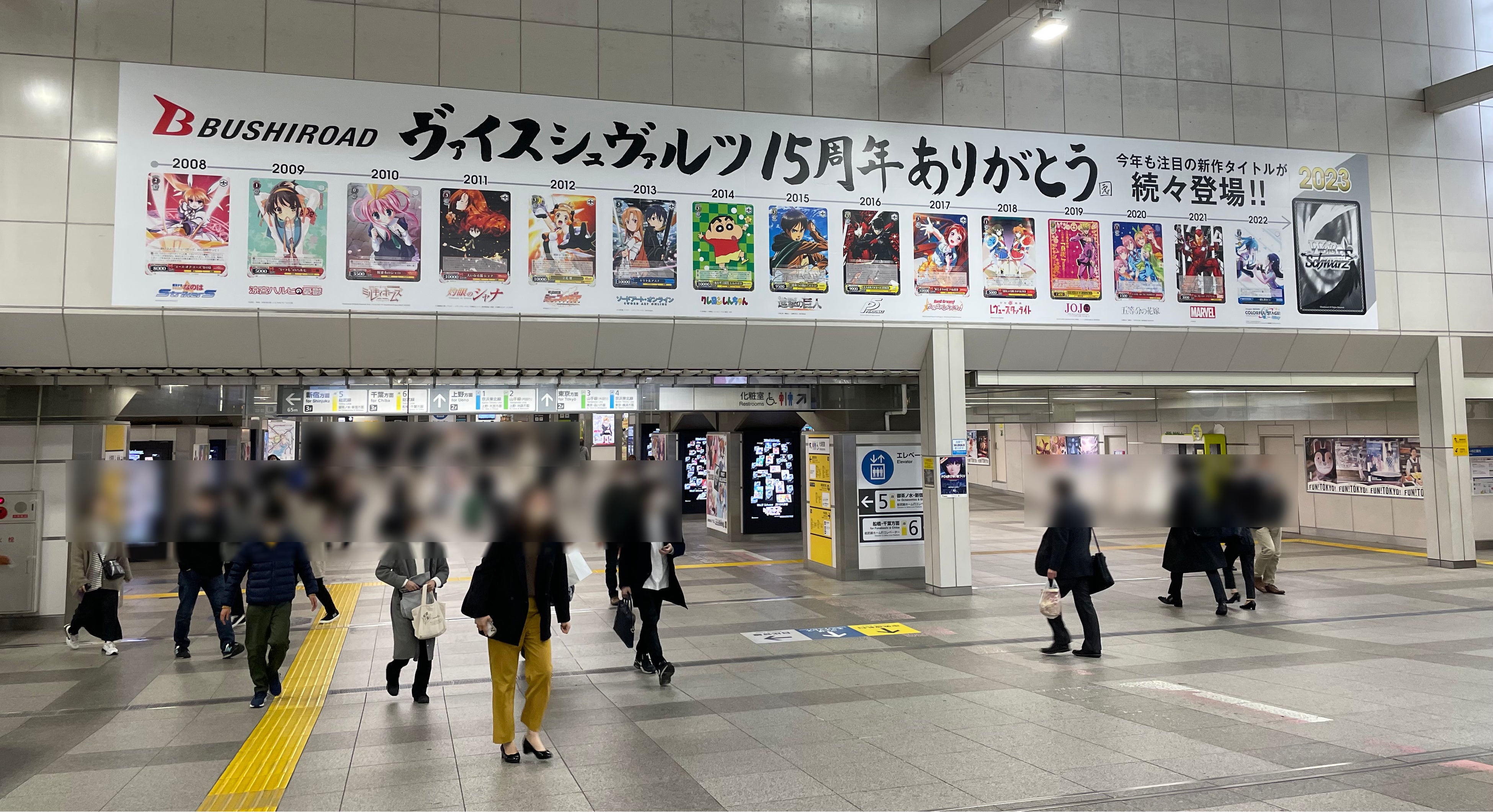 ブシロードのトレーディングカードゲーム「ヴァイスシュヴァルツ」が15