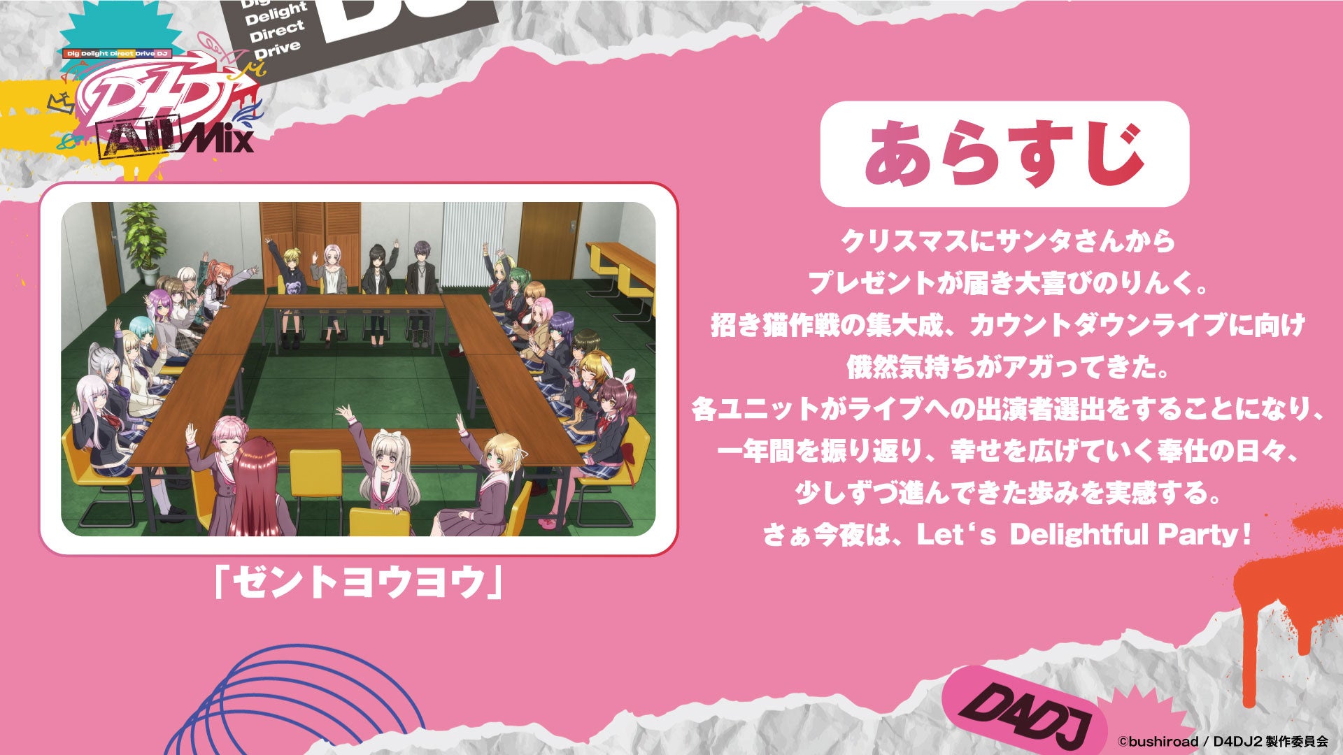 TVアニメ「D4DJ All Mix」第12話あらすじと先行場面カットを公開