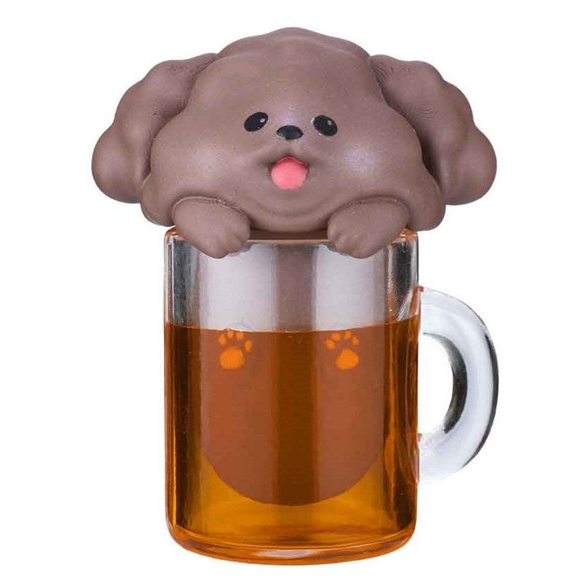 新商品】もこもこの動物たちがビールジョッキに入っちゃった
