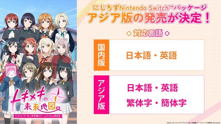 虹ヶ咲学園スクールアイドル同好会 トキメキの未来地図 トキメキ版 ラブライブ!虹ヶ咲学園スクールアイドル同好会 トキメキの未来