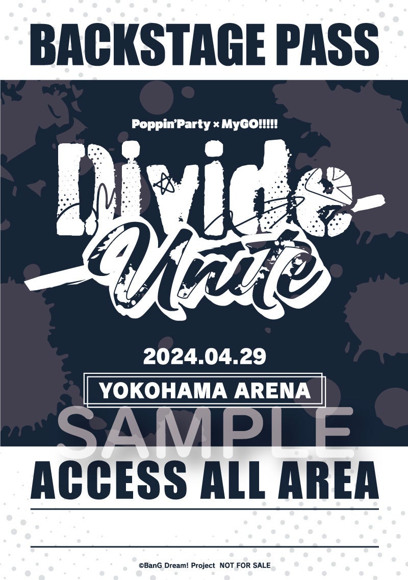 Poppin'Party×MyGO!!!!! 合同ライブ「Divide/Unite」Blu-ray