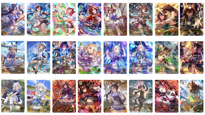 シャドウバースエボルヴ ウマ娘 スリーブ 公式 GP Shadowverse EVOLVE』よりEXコラボパック「ウマ娘 プリティー