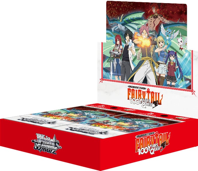 新品 ヴァイスシュヴァルツ FAIRY TAIL 100年クエスト 2BOX ヴァイスシュヴァルツよりブースターパック FAIRY TAIL 100年