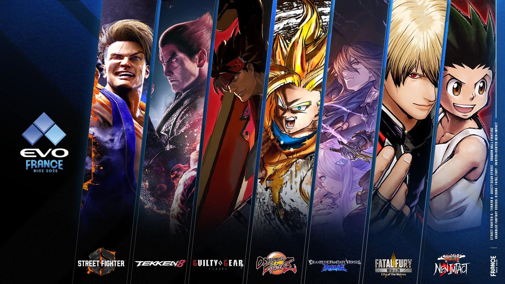 HUNTER×HUNTER格闘ゲーム、EVO France 2025メインタイトルに決定! HUNTER×HUNTER格闘ゲーム、EVO France 2025メインタイトルに決定!