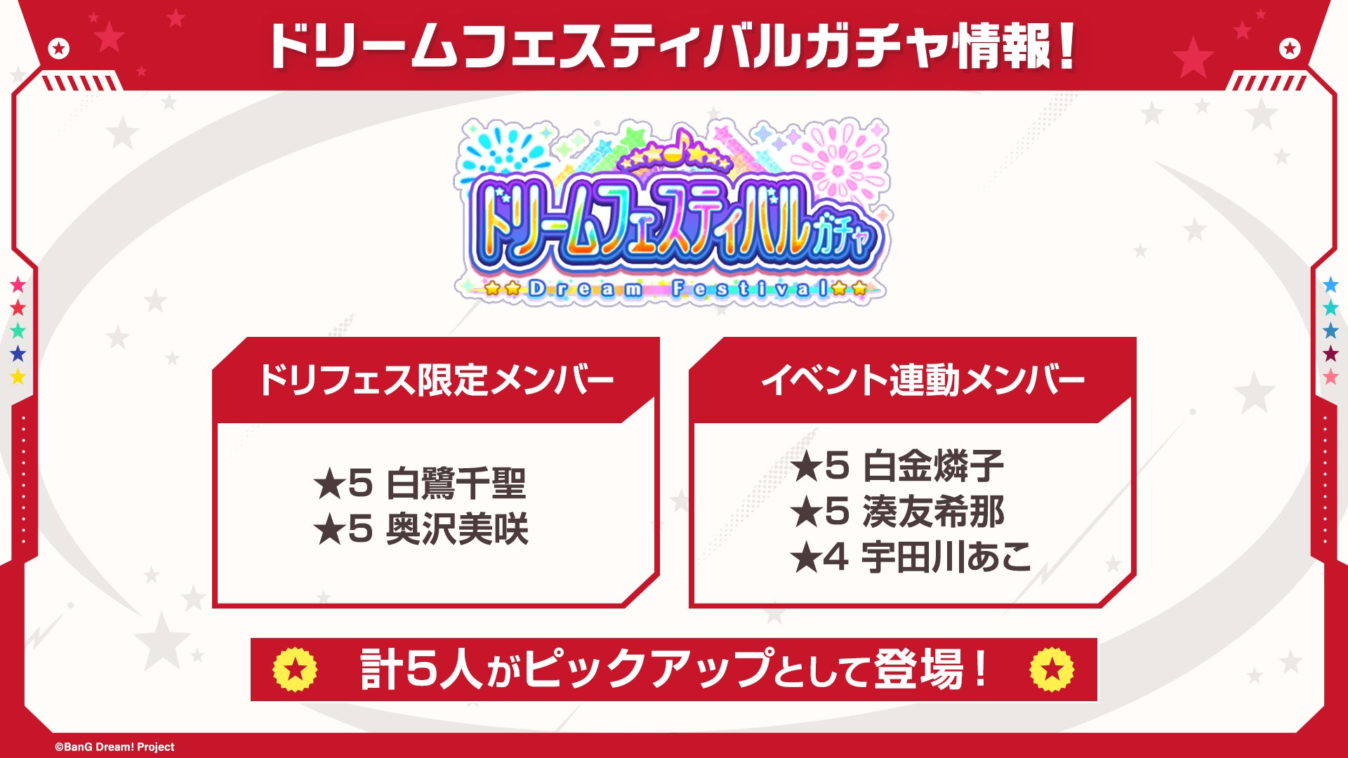 ガルパ新情報!ドリフェス、カバー曲、ガルパ杯まとめ ガルパ新情報!ドリフェス、カバー曲、ガルパ杯まとめ