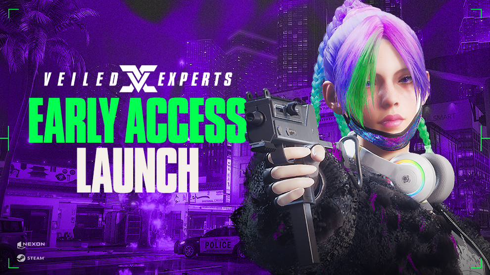 『VEILED EXPERTS』がグローバルで早期アクセス開始！10人のキャラクターによる3v3、5v5の対戦、デスマッチ、AI戦などが楽しめる。ネクソンは50以上のゲームを190以上の国と地域で展開中。