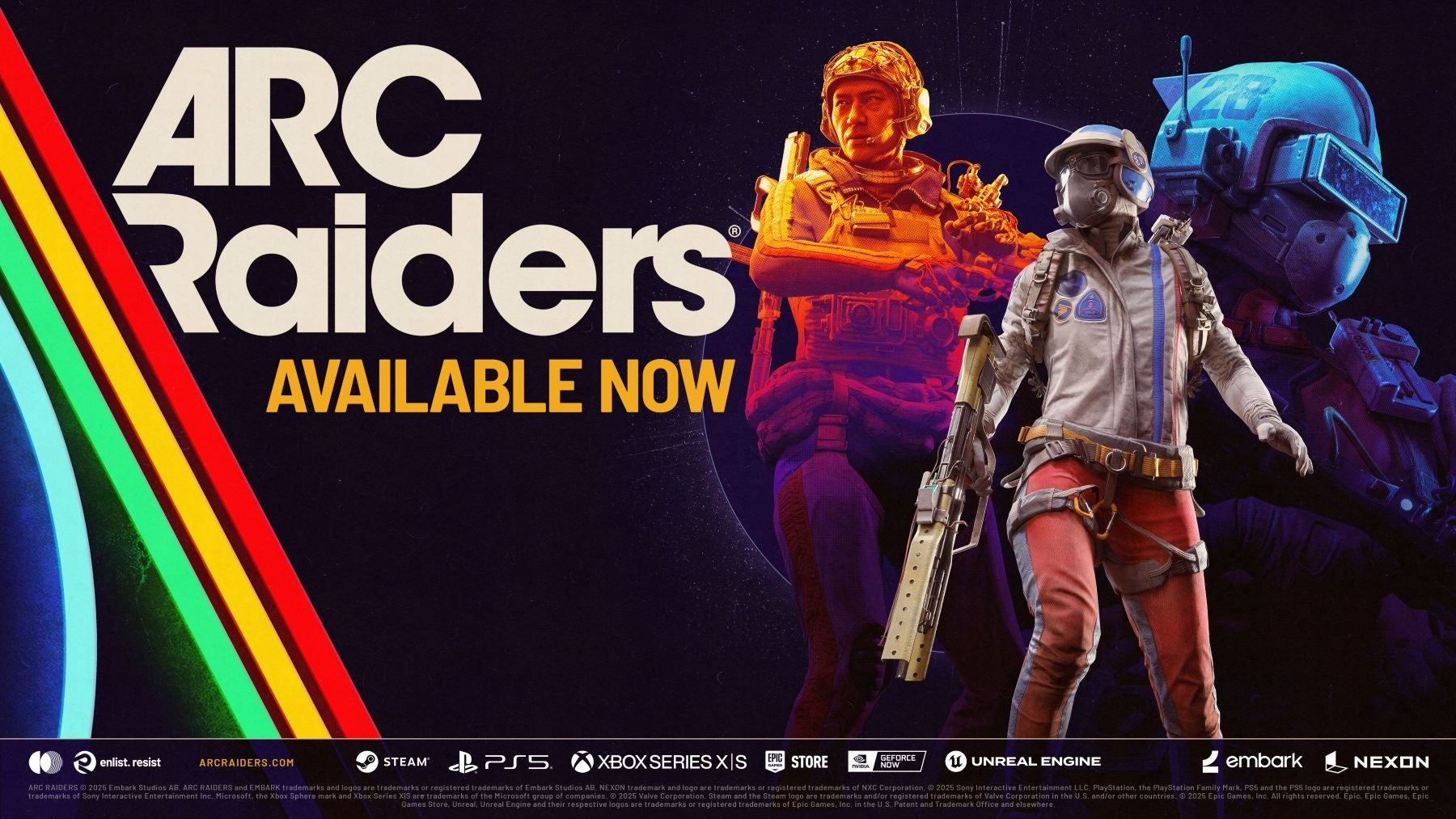 ARC Raiders®本日配信開始！崩壊世界で資源争奪アドベンチャー