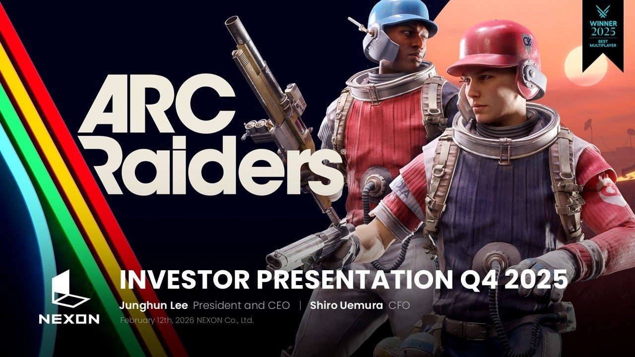 ネクソン、過去最高益!『ARC Raiders』1400万本突破 ネクソン、過去最高益!『ARC Raiders』1400万本突破