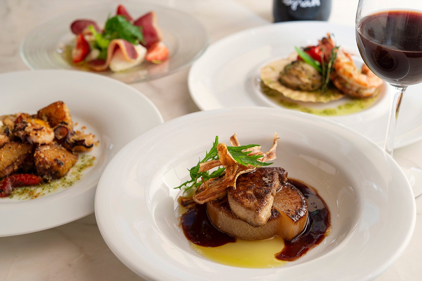 手間暇かけた前菜・一品も「Prix Fixe Course」なら全ての商品からチョイスできます。