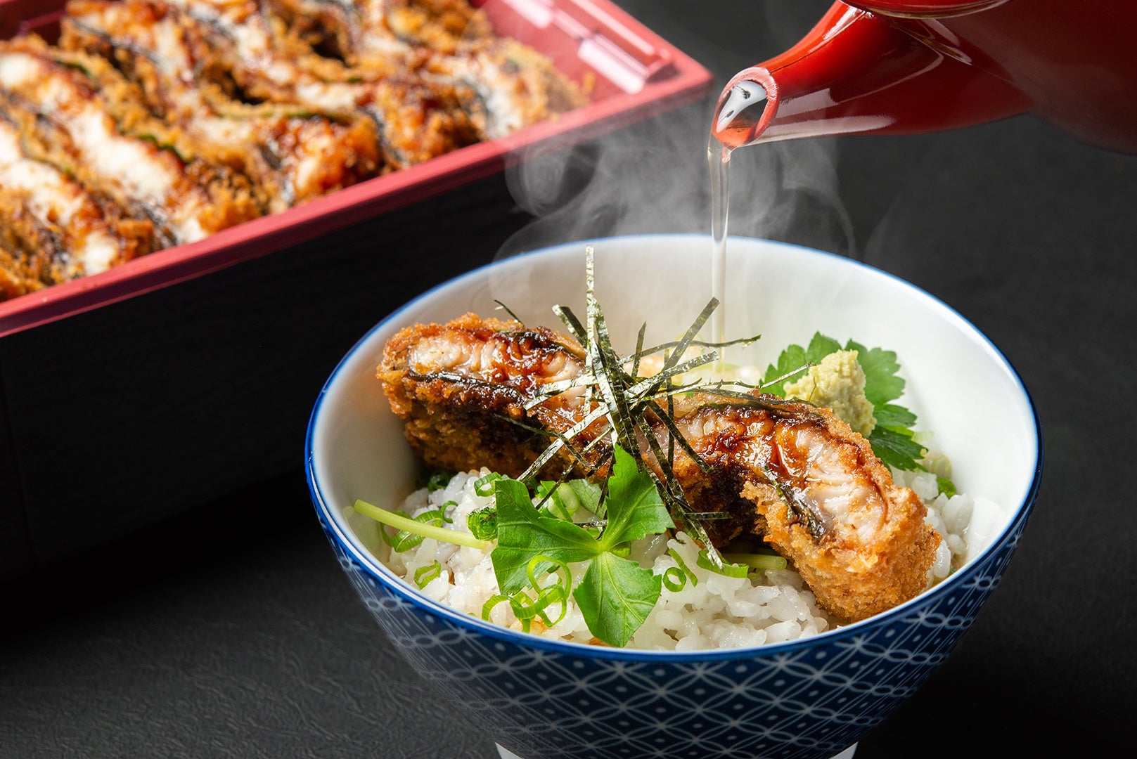 お出汁と薬味を準備してひつまぶし風にアレンジしたりと、様々な食べ方を楽しむのもおススメです!