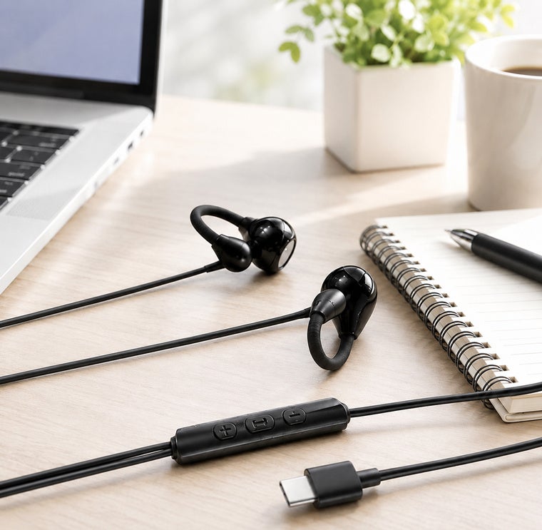 LivelyLife、USB-A変換アダプタ付きの有線イヤホン「J1V」を発売(11枚目)