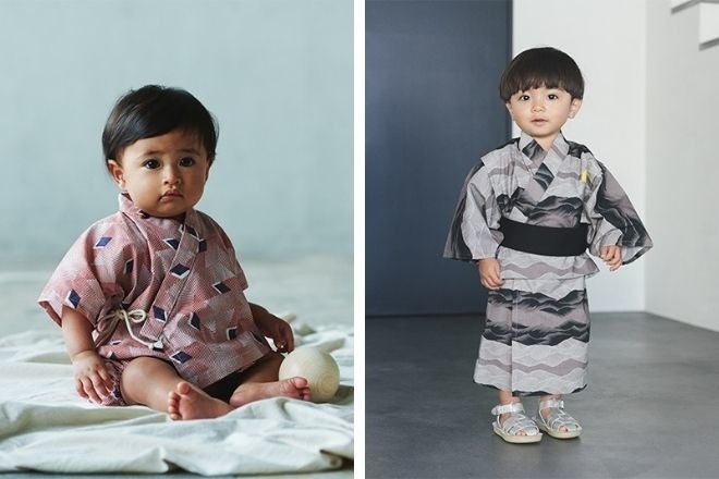 “jinbei”カラーbenikouro “yukata”カラーgekkou