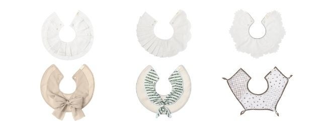 “deco”（スタイ）上段左からelizabeth、gardenia、clavier下段左からlouvre、voilier、windmill